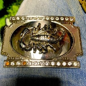 Scorpion belt buckle